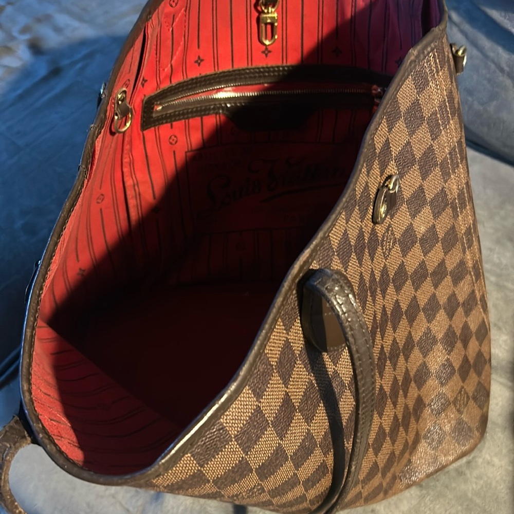 ✅AUTHENTIC✅LOUIS VUITTON NEVERFULL MM DAMIER